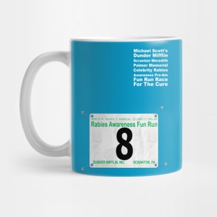 Dunder Mifflin Fun Run Race #8 (Phyllis) Mug